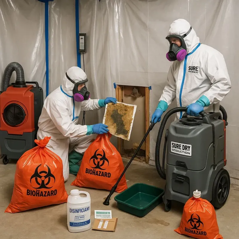 Contaminated Water Handling Protocols process in Center Moriches, NY